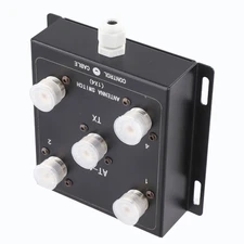 High Efficiency 4 Way Antenna Switch Remote Control for 500W PEP Radio Systems