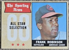 Frank Robinson 1968 Topps Baseball Card - #373 - Baltimore Orioles 