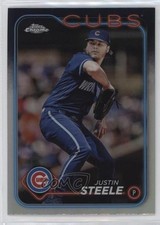 2024 Topps Chrome Refractor Justin Steele #258 0c3h