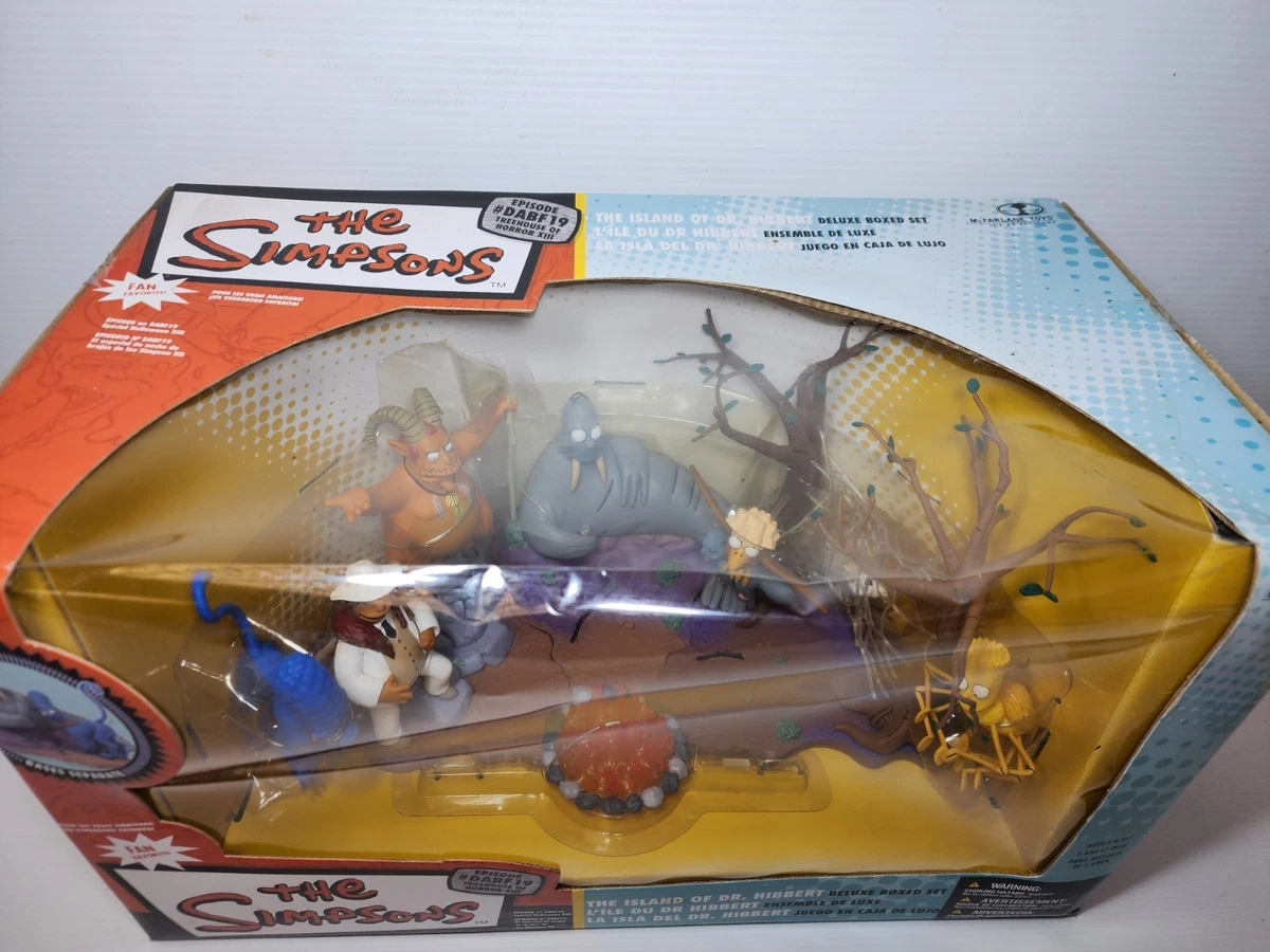 The Simpsons The Island of Dr. Hibbert SET - Unopened - RARE!! READ DESCRIPTION 