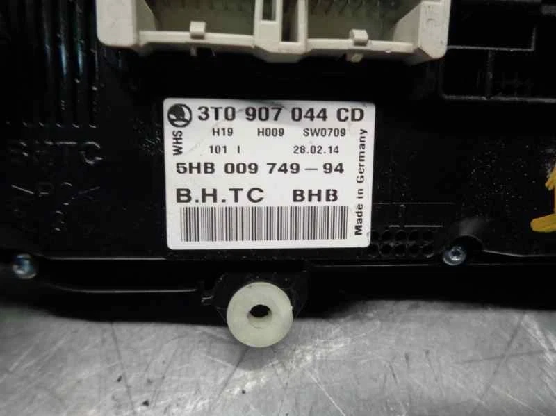 3T0907044CD MANDO CLIMATIZADOR / 3587871 PARA SKODA SUPERB COMBI 3T5 2.0 TDI D - Imagen 3 de 4