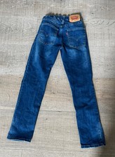 Levis 510 Skinny Performance Jeans Boys 12 Blue Stretch Denim