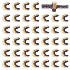 SPG Bow String Nock Points - 40 Packs Arrows Bowstring Nocking Point Set Arch...