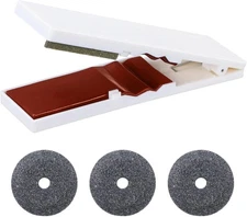 iplusmile Ampoule Bottle Opener, Glass Cutter for 1 Pack 10X3CM, White 