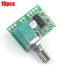 10Pcs 2 Channel 3W W Volume Control PAM8403 5V Power Audio Amplifier Board Ic cm