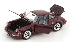 Norev Porsche 911 (964) Turbo 3.6 Coupe Purple Met 1:18 LE 999pcs*New! NICE!