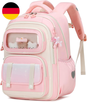 Tanou Schultasche MäDchen Rucksack Kinder Ergonomic, 20 Liter, Rosa | Schulrucks