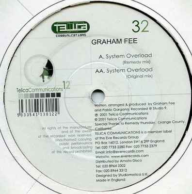 Graham Fee - System Overload (12'')