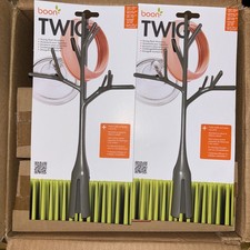 Lot Of 2 - Boon TWIG Drying Rack Accessory, Warm Gray