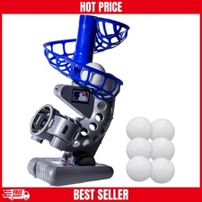 Franklin Sports MLB Electronic Baseball Pitching Machine – Adjustable – Every 7