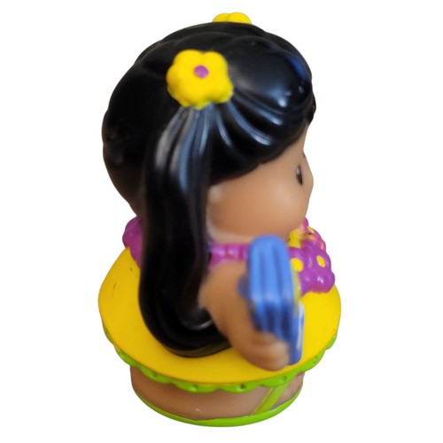 Pareja de viajeros de vacaciones hawaianos Fisher Price Little People - Imagen 5 de 9