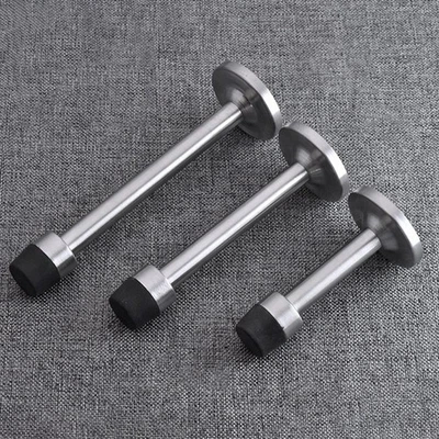 Bute de Porte Protection Meuble Salle Bain Acier Inoxydable Caoutchouc Pratique - Photo 1/4