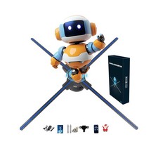 3dhologramfan, 22" Holographic Video Advertising Projector Screwless Led Ligh...