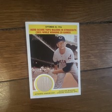 Topps 2005 Heritage Flashback Herb Score #FR-HS Cleveland Guardians MLB Card