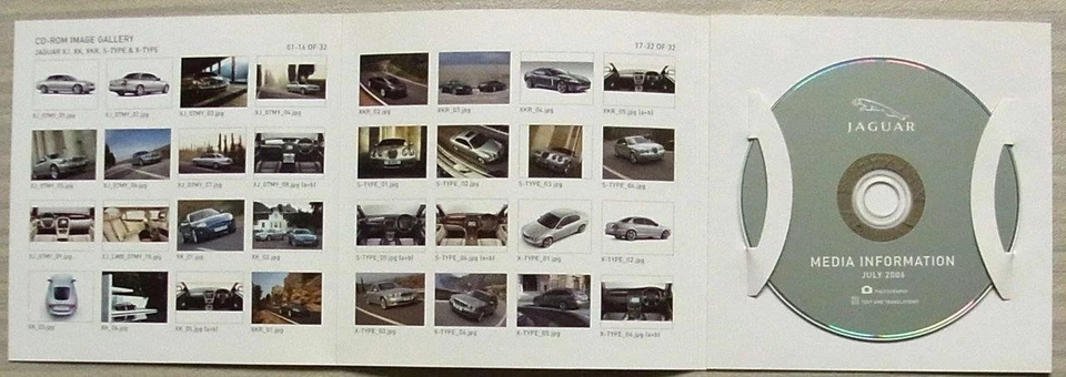 JAGUAR XJR PORTAFOLIO Coche Prensa Media Information Pack CD 2007 Foto 4 de 4