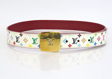 Louis Vuitton Multicolor Belt for sale | eBay