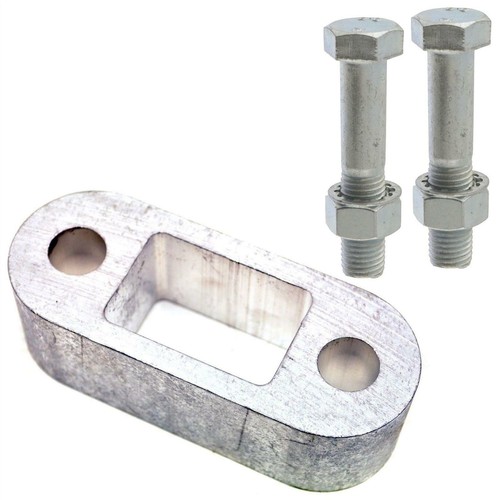 Large Tow Bar Ball Spacer Extension Trailers Caravans 1.5" & 90mm Bolts