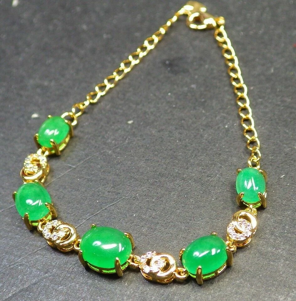 Jade 2024 coin bracelet