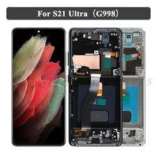For Samsung Galaxy S21 Ultra G998 OLED LCD Digitizer Display Touch Screen Replac