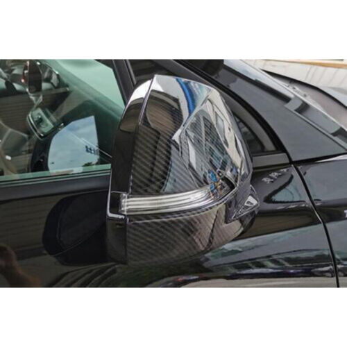 For Chevy Blazer 2019-2022 Carbon Fiber Side Door Rearview Mirror Cover cap trim - Picture 3 of 7