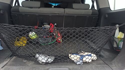 Trunk Rear Seats Envelope Style Mesh Cargo Net for Nissan Xterra 2005-2015 New - Picture 2 of 14