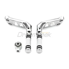 Rear Passenger Footpeg Footrest Bracket for Harley V-Rod Foot Pedal Mount Chrome