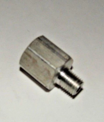 Fuel Rail Pressure Gauge Adapter Ford Schrader Valve Port 5.0 5.8 Mustang Truck