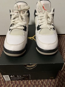 jordan retro 4 og white cement