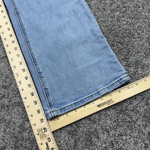 Lovervet Vervet Jeans Womens 25/1 Blue Wide Leg Stretch Medium Wash Denim Preppy - Imagen 5 de 7