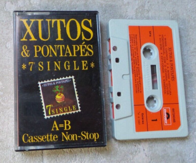 MUSIK AUDIO CASSETTE K7 TAPE / XUTOS & PONTAPÉS - 7. SINGLE - ALBUM EP 1987