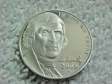 2006 S  PROOF JEFFERSON NICKEL  - FROM PROOF SET