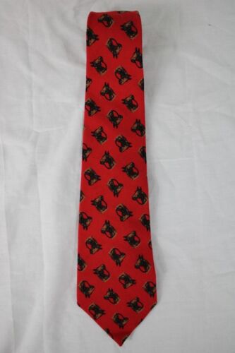 "Polo Ralph Lauren rote Krawatte aus 100 % Wolle Quarter Pferd Länge 55"" Breite 4" - Bild 4 von 5