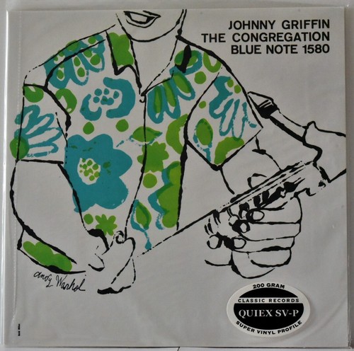 AUDIOPHILE CLASSIC RECORDS USA JOHNNY GRIFFIN "Congrégation" SV-P 200g MONO SS