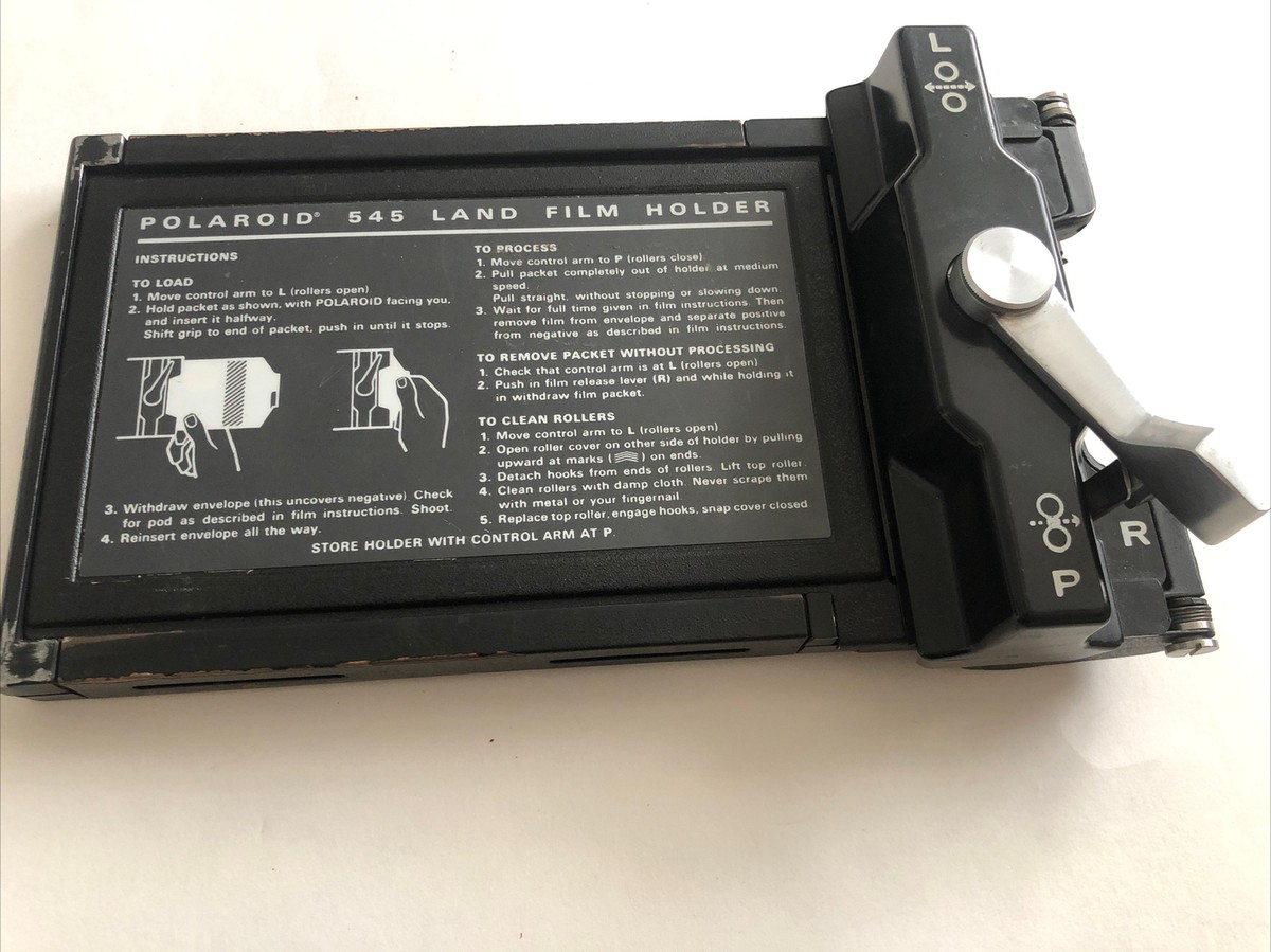 Polaroid 545 Instant Land Film Holder Back for a 4X5 Cameras