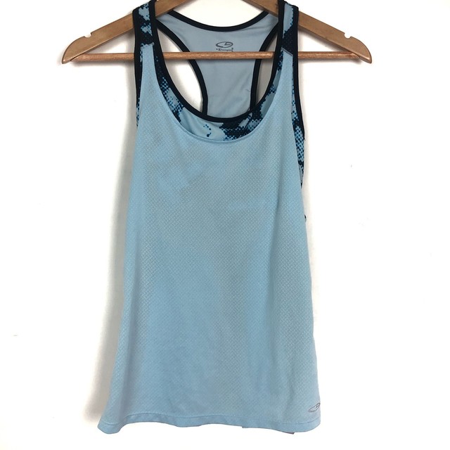 champion racerback tank with shelf bra