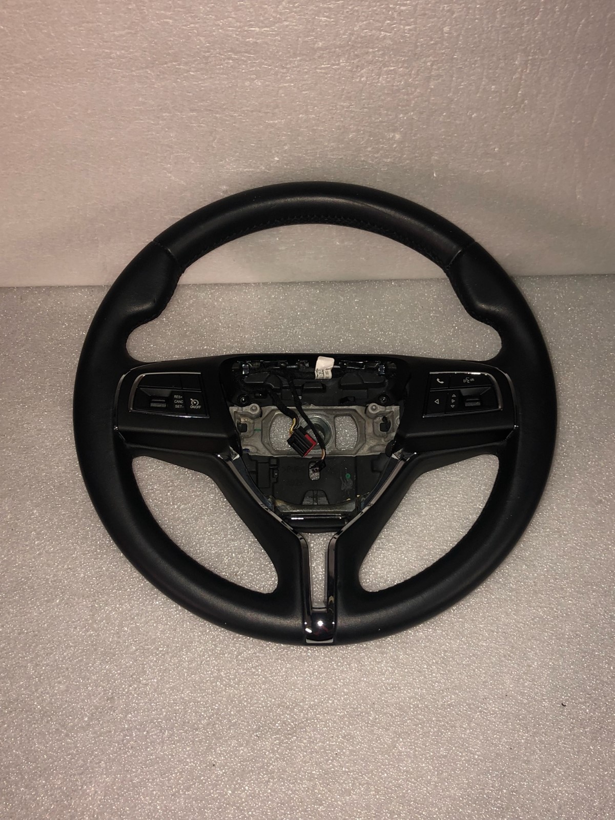 2014 Maserati Quattroporte Ghibli Black Leather Steering Wheel 6700116660