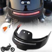 BLACK REAR TIDY FENDER ELIMINATOR LED FIT FOR HONDA REBEL CMX 300 500 2017-2024