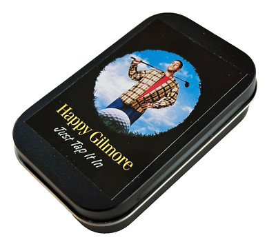 Happy Gilmore  Golf Ball Marker Gift Tin with 4 Tees