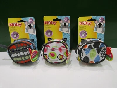 NUBY VERSCHIEDENE BABY-DUMMY-TASCHEN.