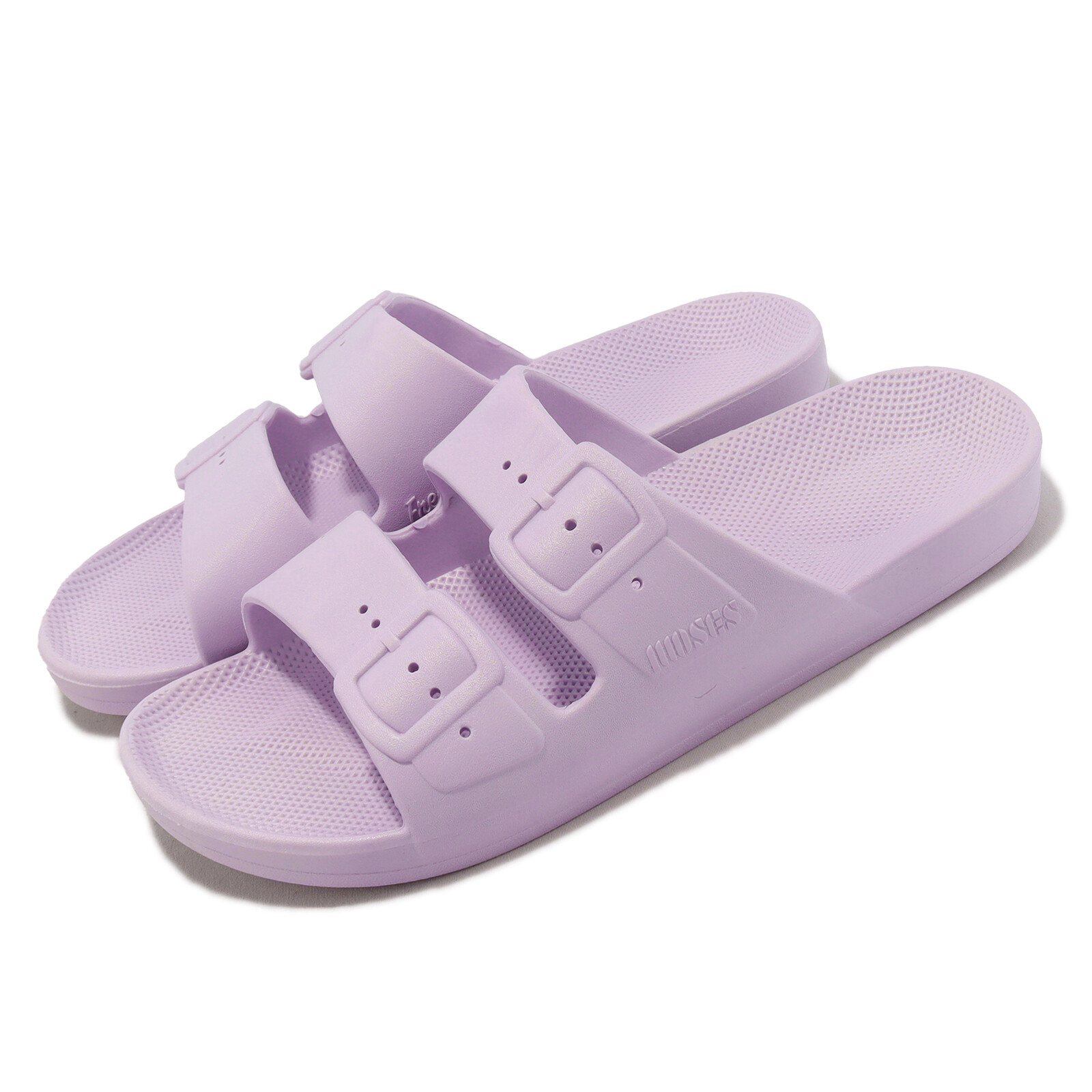 Freedom Moses Two Band Slide Purple Мужские повседневные сандалии унисекс Тапочки FMPAR 7890₽