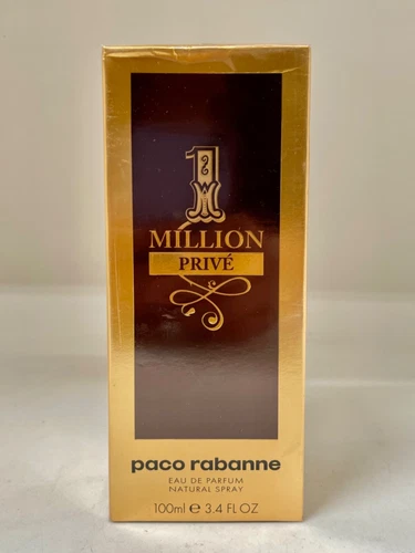 Paco Rabanne 1 Million Prive 3.4oz EDP Spray For Men New In Sealed Box RARE