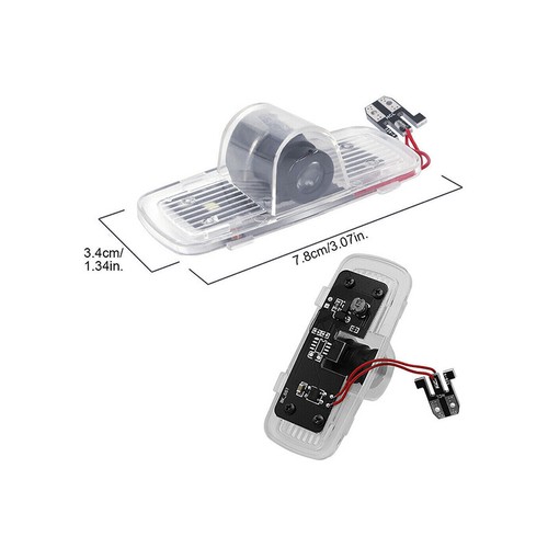 2x HD colourfast car door light ghost laser projector for honda accord 2003-2012 - Picture 5 of 5