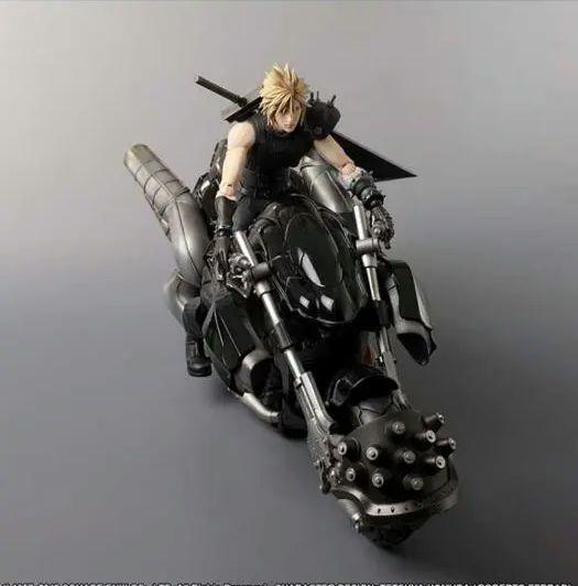 キャラクター Cloud Strife & Hardy-Daytona PLAYARTS FINAL FANTASY VII BRING ARTS Action Figure - CLOUD STRIFE