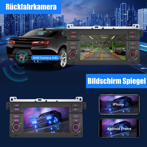 32G Android 13 Für BMW 3er E46 M3 Rover 75 MG ZT Autoradio Carplay GPS RDS +KAM - Bild 11 von 14