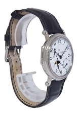 Patek Philippe 5015 Complications 18k White Gold Mens 35mm Watch 5015G 6