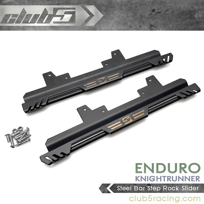 Steel Bar Step Rock Slider for Element RC Knightrunner / Trailrunner
