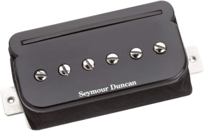 NEW Seymour Duncan Micro SHPR-2B P-Rails Hot, Bridge Humbucker, Black