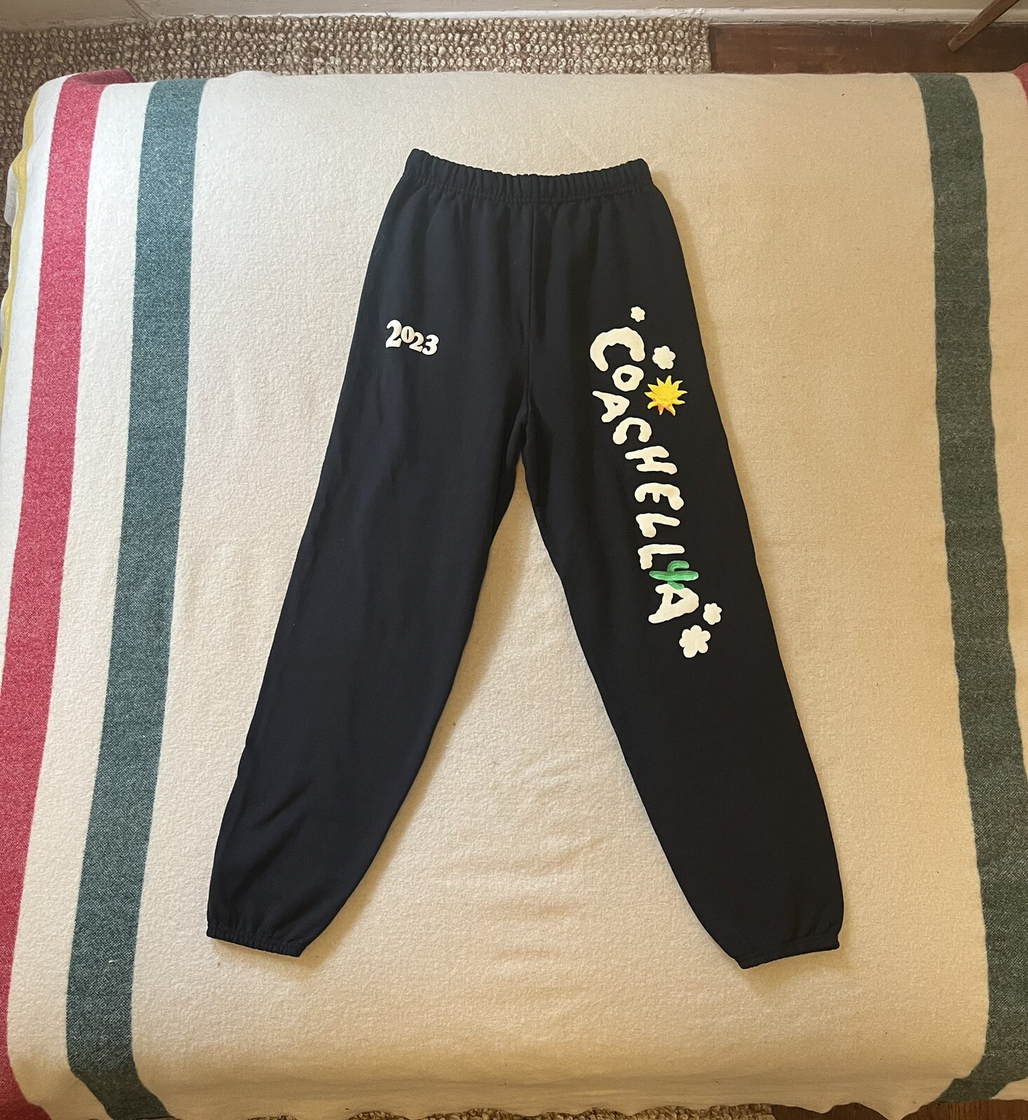 Coachella 2023 - Pantalones de sudor con estampado de cactus sudaderas unisex talla M