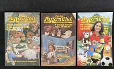 Vintage 1980 Annies Pattern Club Magazine Needlecraft Crochet Knit Lot of 3