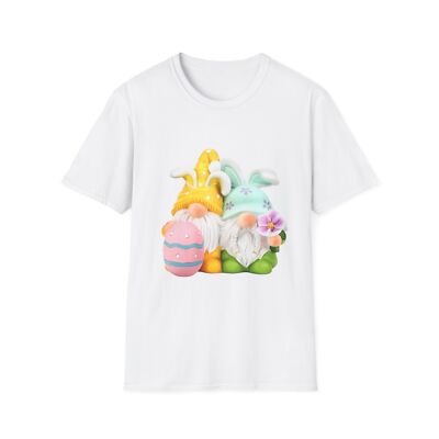 Easter Gnome Unisex Softstyle T-Shirt | Spring Celebration Tee
